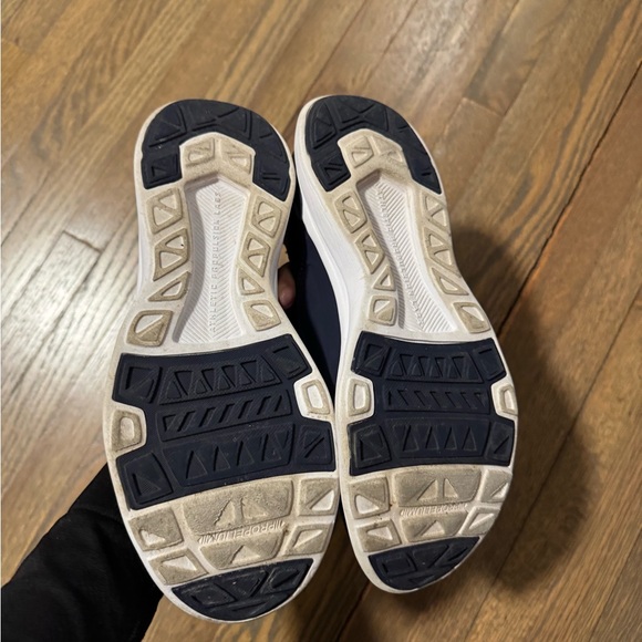 APL Blue Sneakers with Elastic Strap and Thick White Sole - Picture 2 of 3